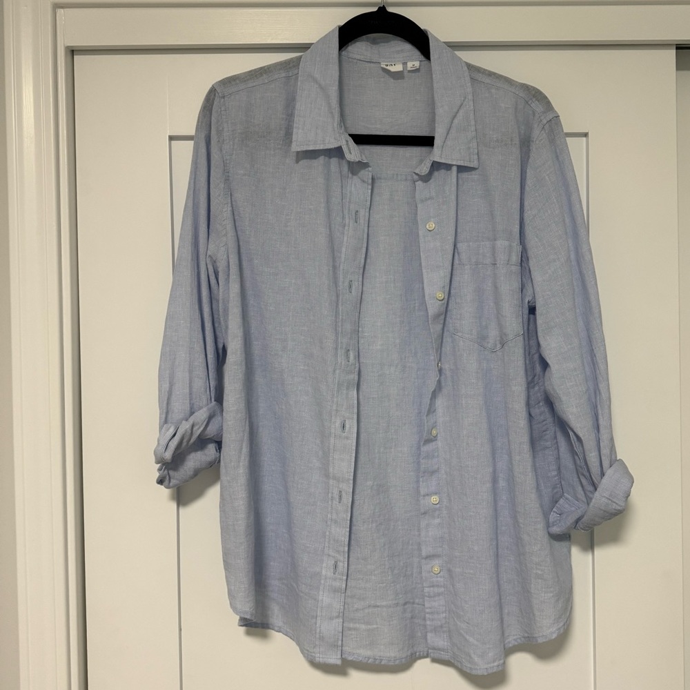 Light Blue Button-up Shirt